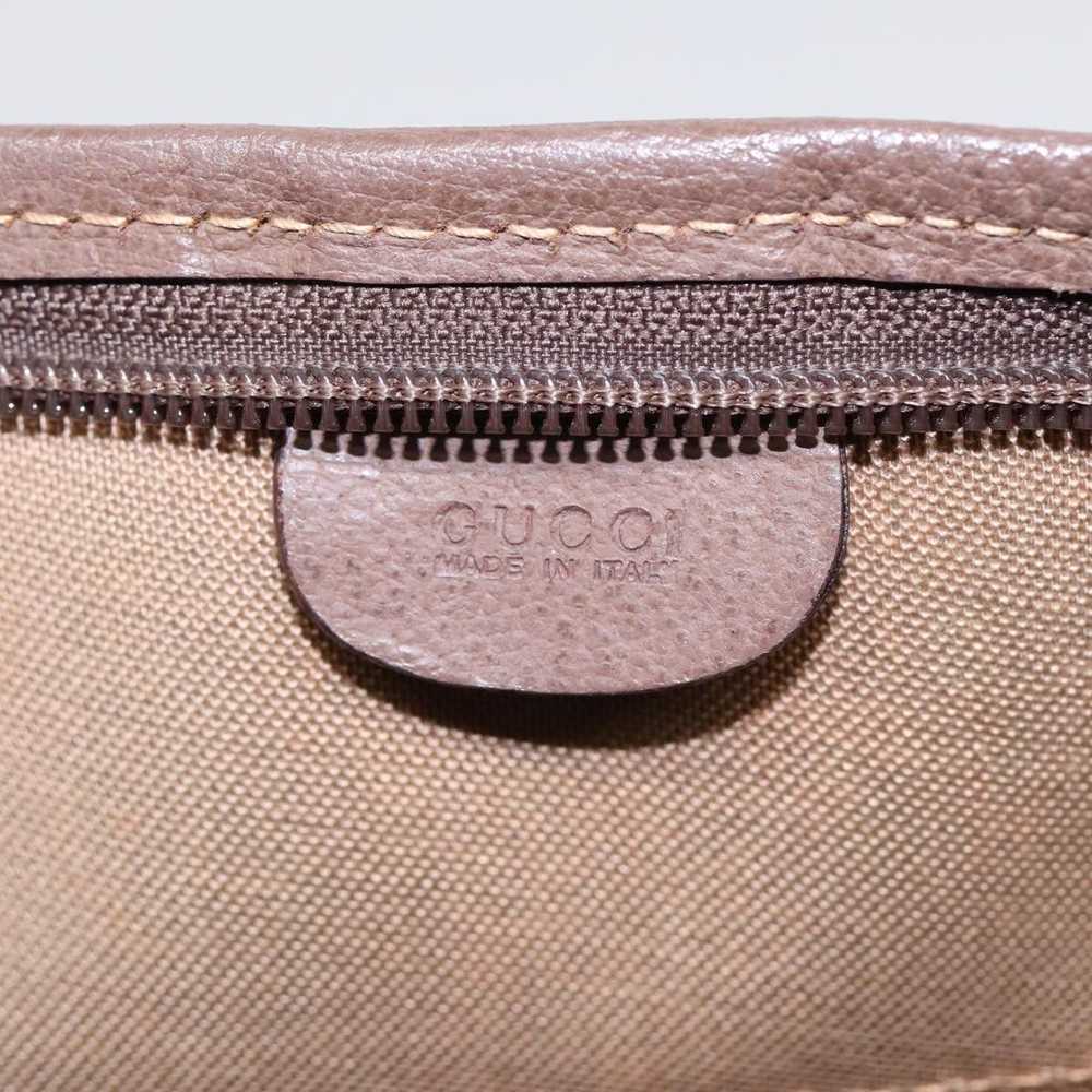 Gucci Gg Canvas Brown Canvas Tote Bag (Pre-Owned) - image 9