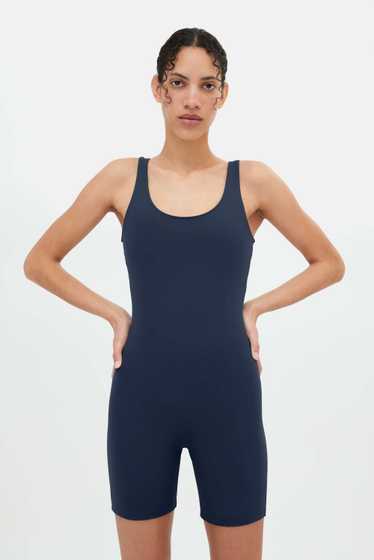 Girlfriend Collective Midnight Bike Unitard