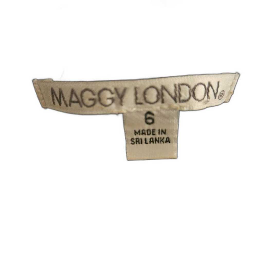 Maggy London Baroque Jacquard Brocade Sheath Dres… - image 5