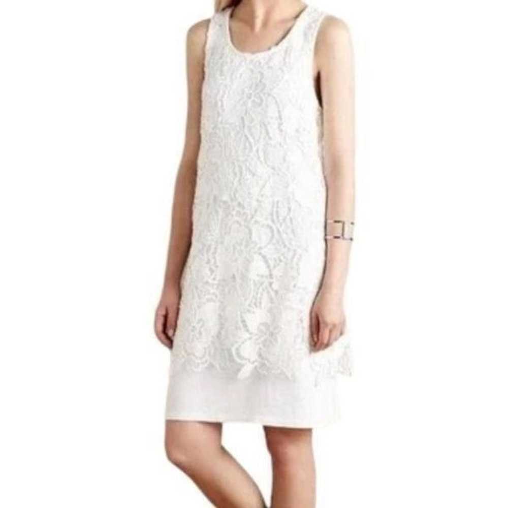 Dolan Left Coast Ingela Ivory Lace Sheath Dress |… - image 3