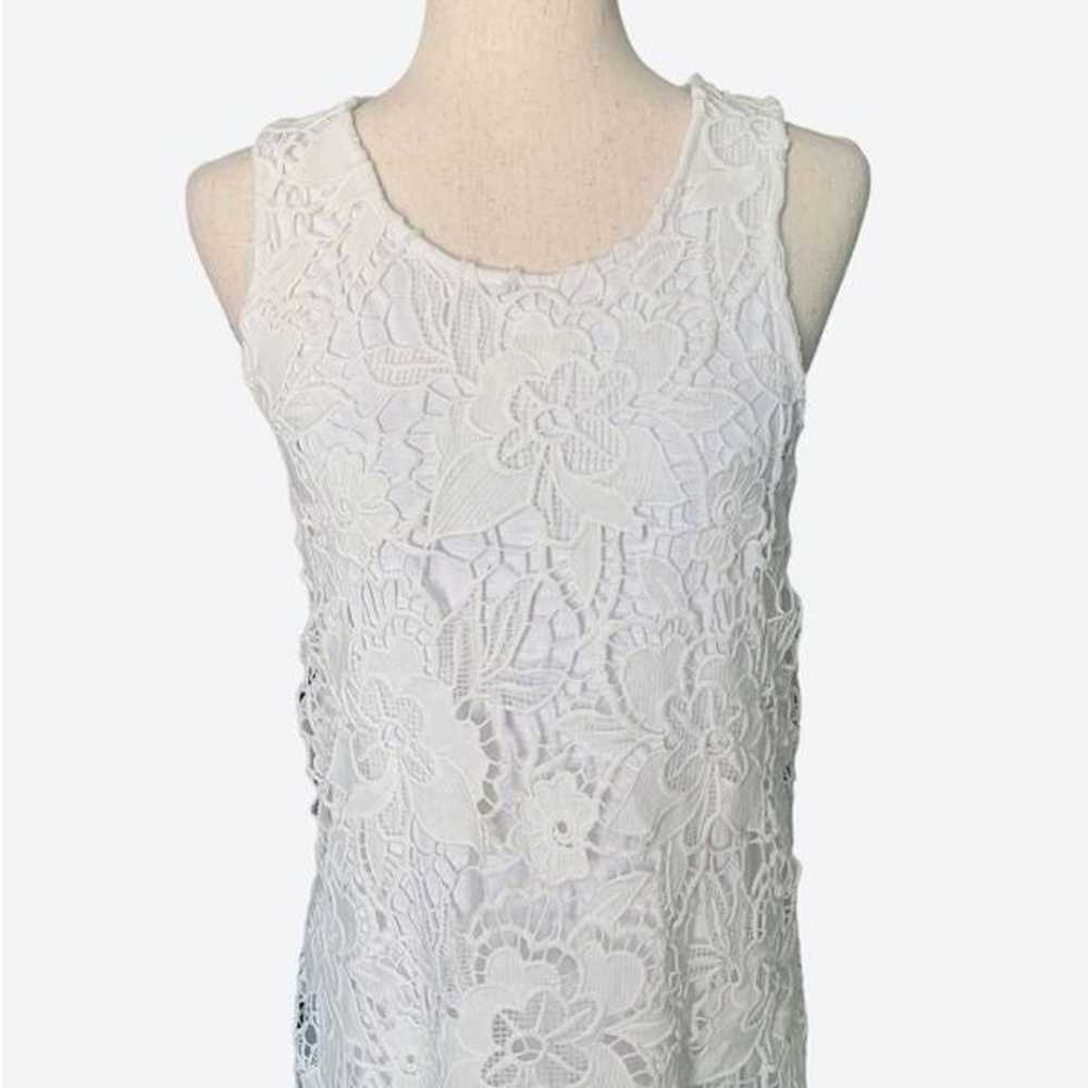 Dolan Left Coast Ingela Ivory Lace Sheath Dress |… - image 4