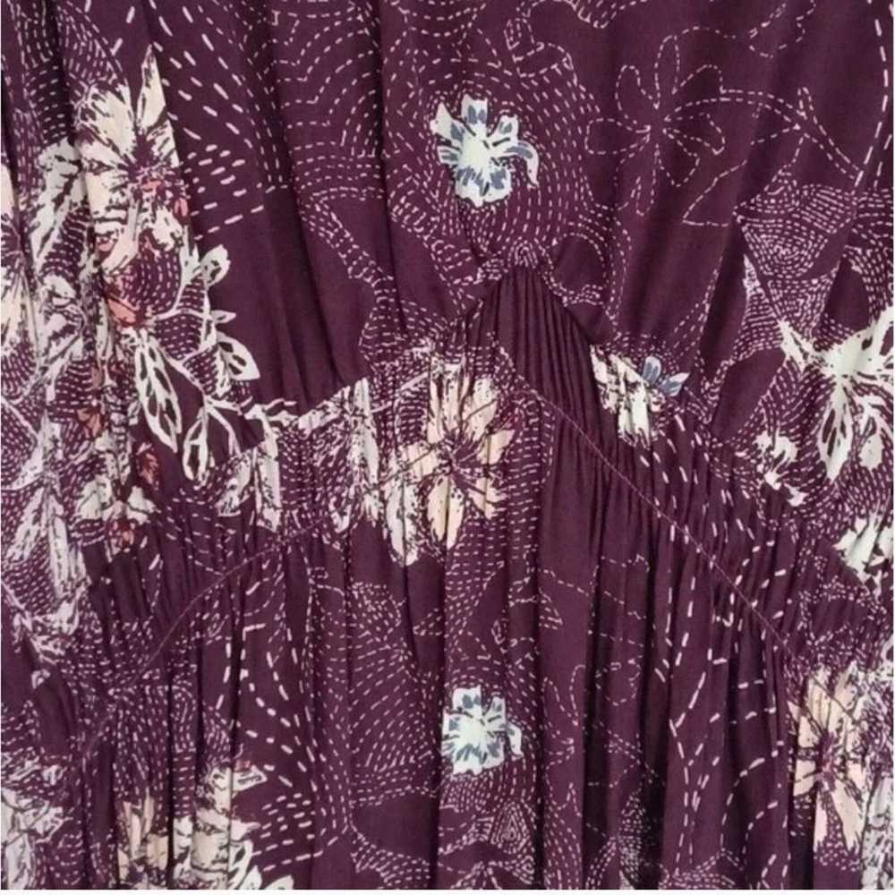 Anthropologie Maeve Size Medium MONACO Purple Flo… - image 9