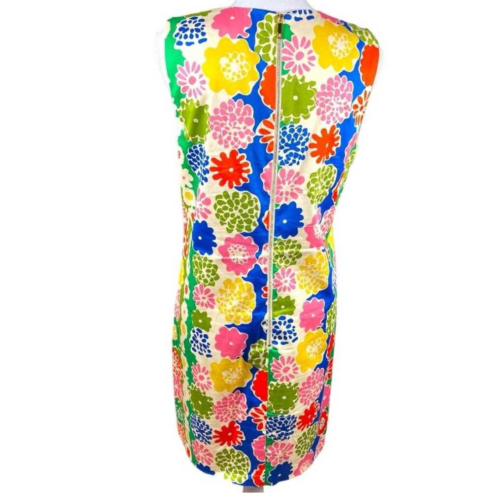 Julie Brown Multicolor Mod Floral Print Sleeveles… - image 3