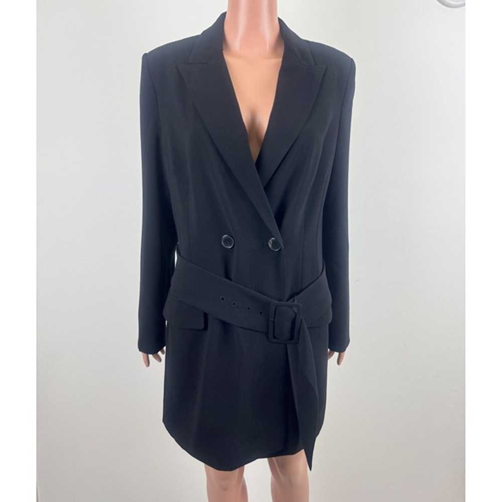 Women's Tahari Double Breasted Black Blazer Dress… - image 3