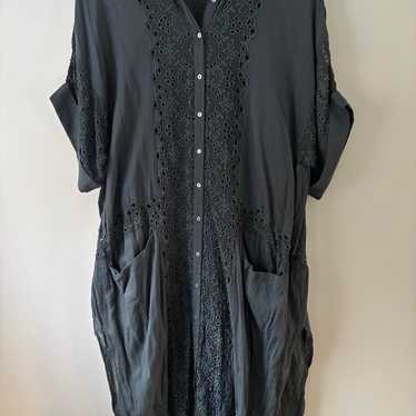 Free People Button Dress