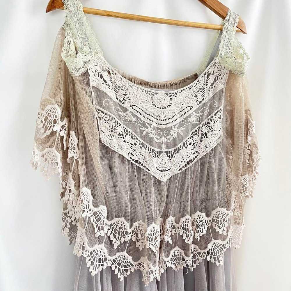 【Beautiful condition】Axes Femme Lace One-Piece Fl… - image 4