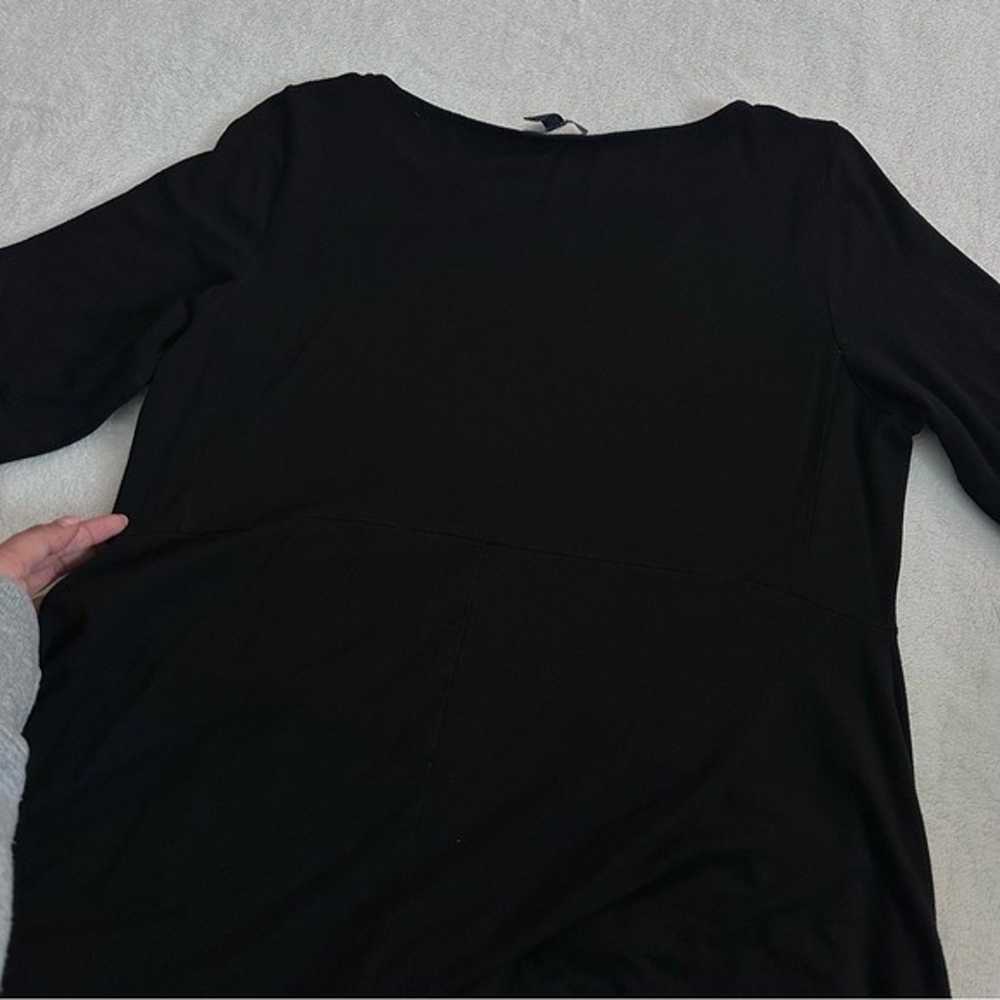 Eileen Fisher Women's Black Short-sleeve Handkerc… - image 7