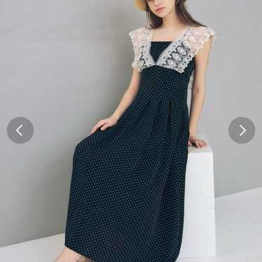 MERCURYDUO Lace Ruffle Long Dress S Size - image 1