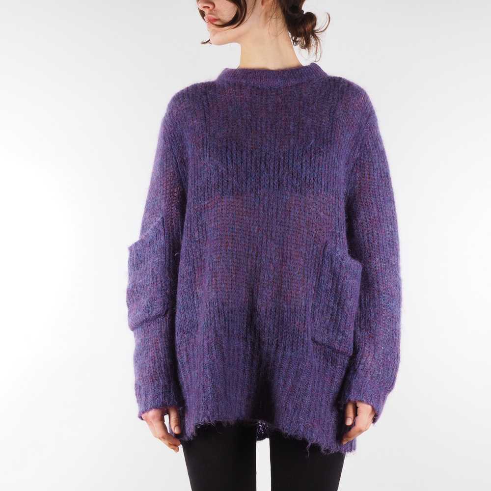 Acne Studios Acne Studios Violet Purple Mohair Pu… - image 1