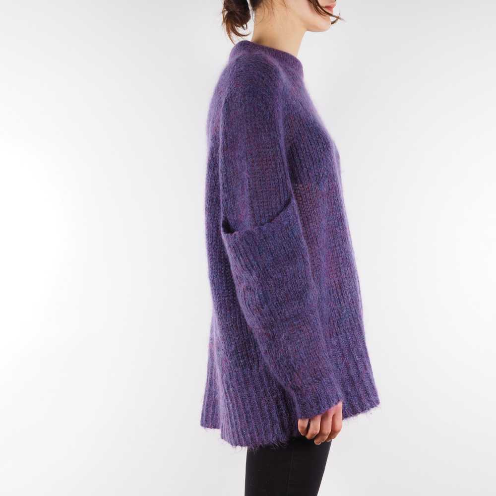 Acne Studios Acne Studios Violet Purple Mohair Pu… - image 3