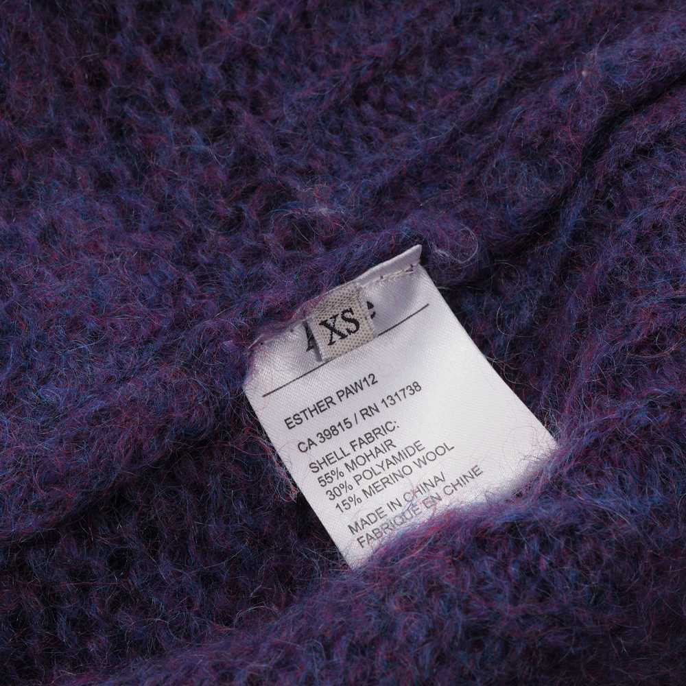 Acne Studios Acne Studios Violet Purple Mohair Pu… - image 5