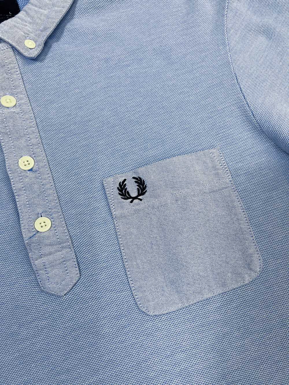 Fred Perry Fred Perry Polo T-Shirt Light Blue Sli… - image 7