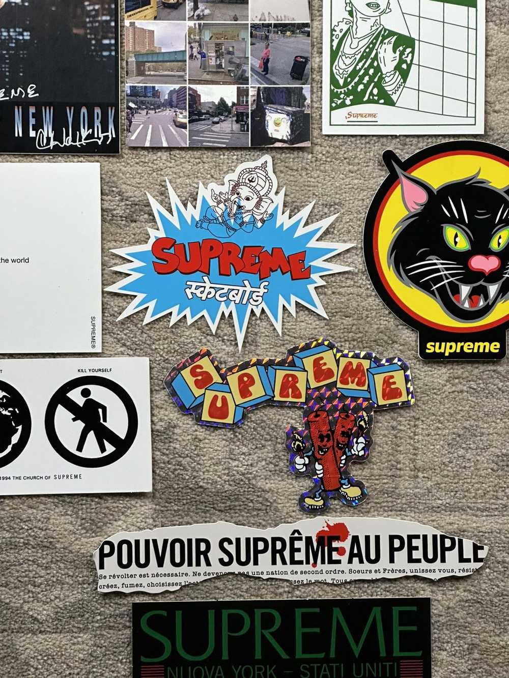 Supreme 10x Supreme Stickers Lot - image 4