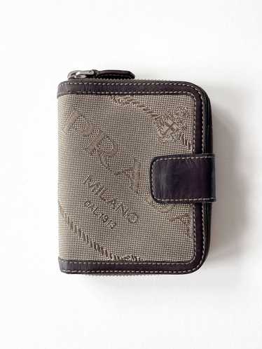 Prada Prada Logo Jacquard Wallet