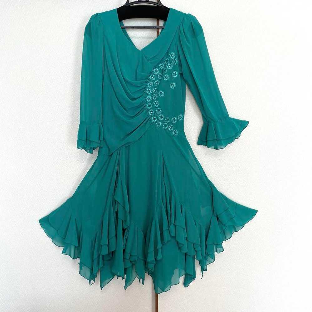 Social dance dress, size 9, made in Japan, Donova… - image 5