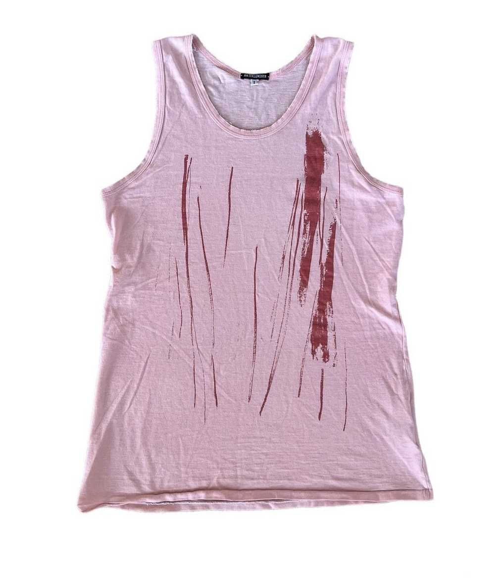 Ann Demeulemeester Gunshot wound tank top - image 1