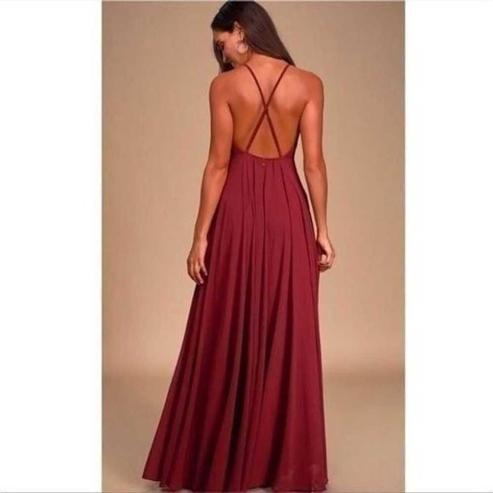 Lulus Mythical Kind of Love Plum Purple Maxi Dress - image 2