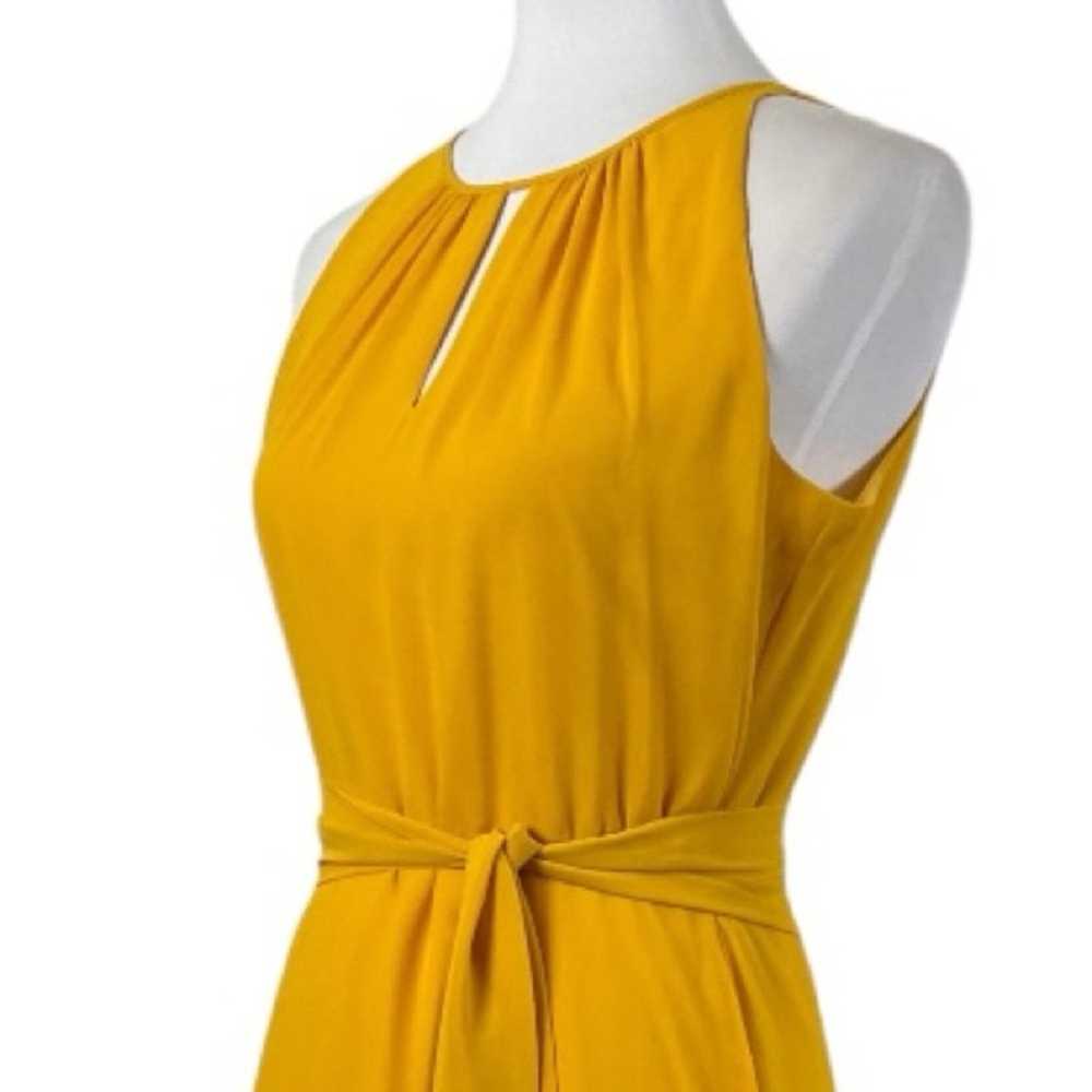 Tahari Petite Midi Dress Keyhole Halter Neck High… - image 10