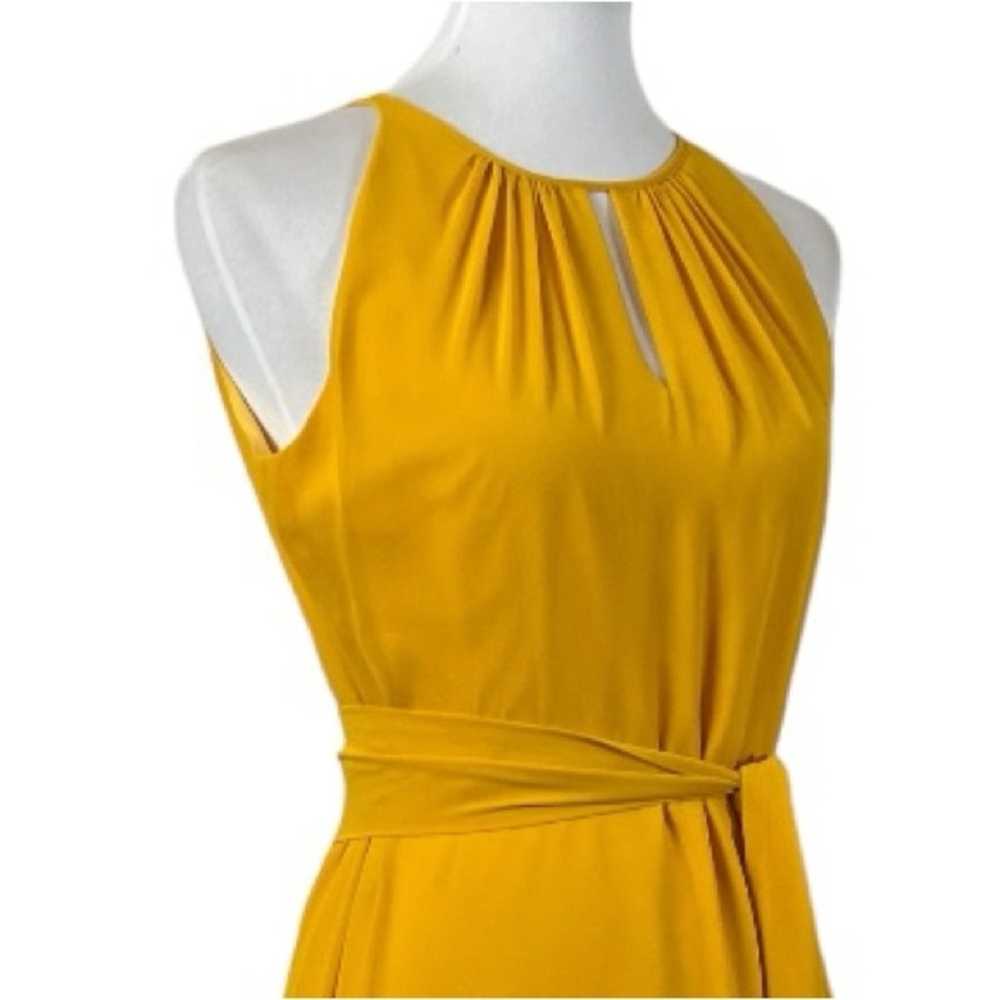 Tahari Petite Midi Dress Keyhole Halter Neck High… - image 8