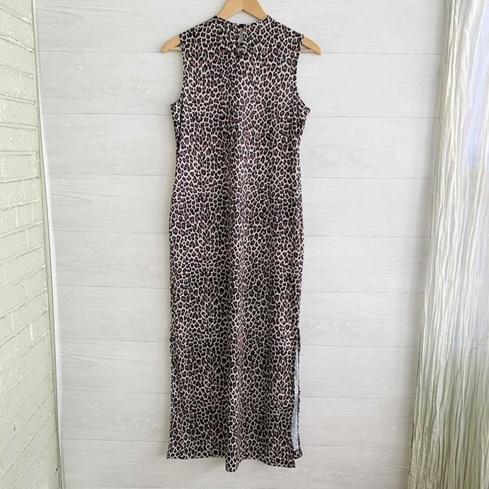 Mary McFadden Saks Fifth Avenue Leopard print sle… - image 6