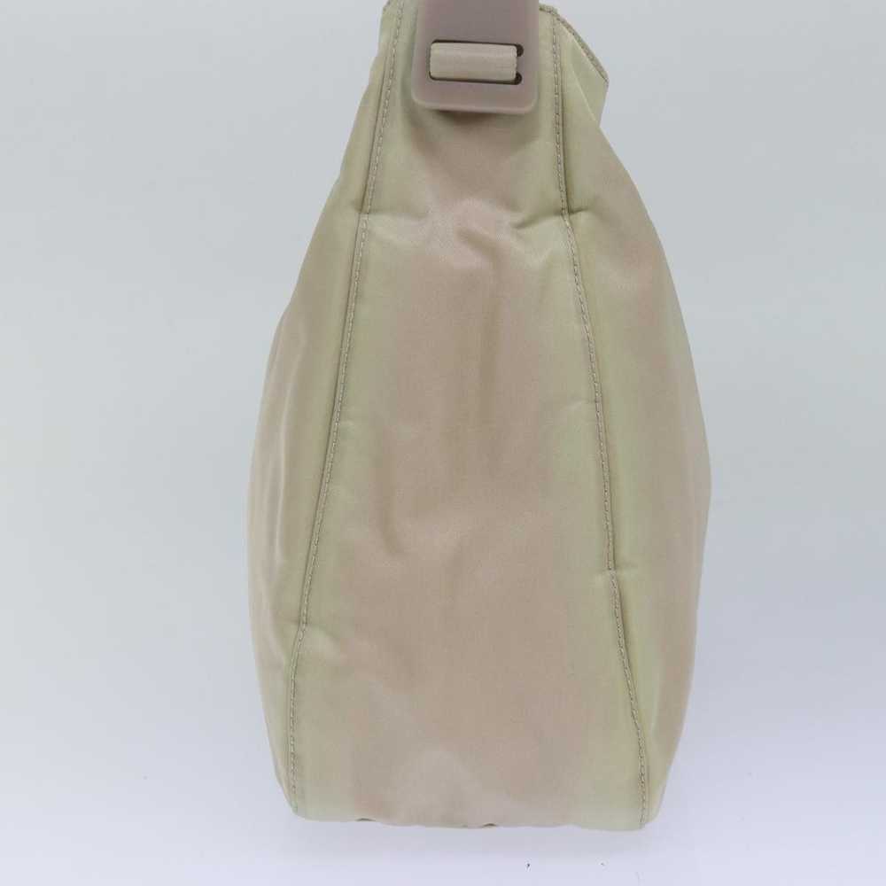 Prada Tessuto Beige Synthetic Shoulder Bag (Pre-O… - image 10