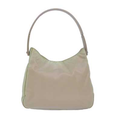 Prada Tessuto Beige Synthetic Shoulder Bag (Pre-O… - image 1