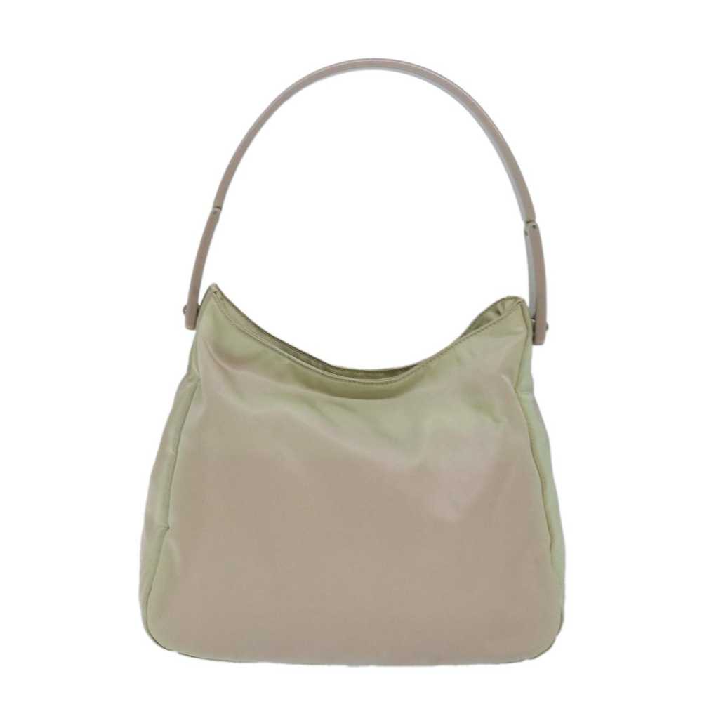 Prada Tessuto Beige Synthetic Shoulder Bag (Pre-O… - image 2