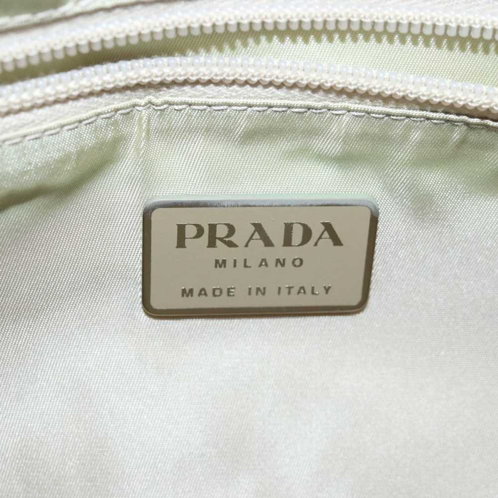 Prada Tessuto Beige Synthetic Shoulder Bag (Pre-O… - image 8