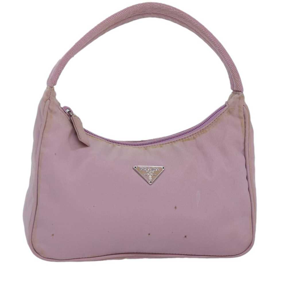 Prada Tessuto Pink Synthetic Handbag (Pre-Owned) - image 1