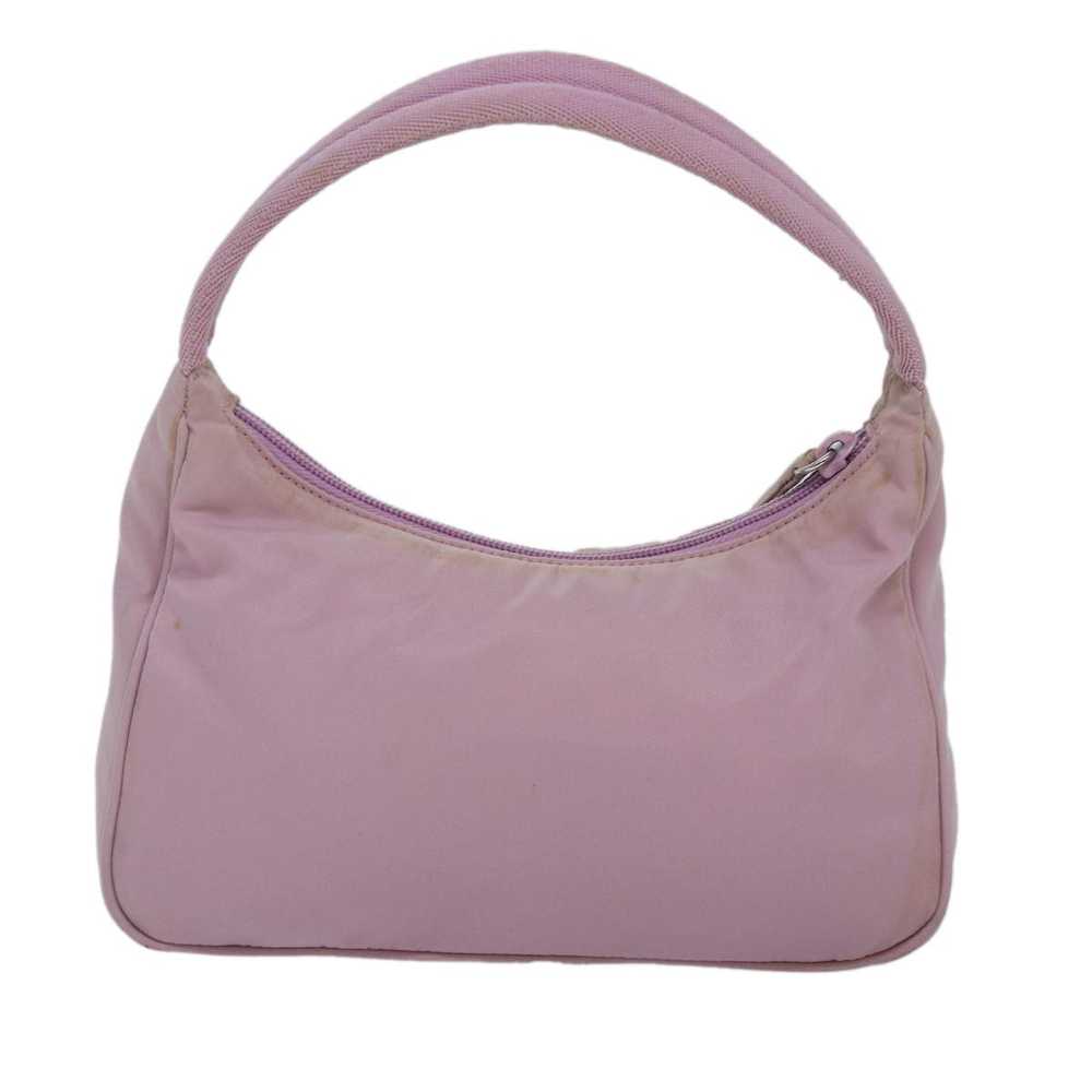 Prada Tessuto Pink Synthetic Handbag (Pre-Owned) - image 2