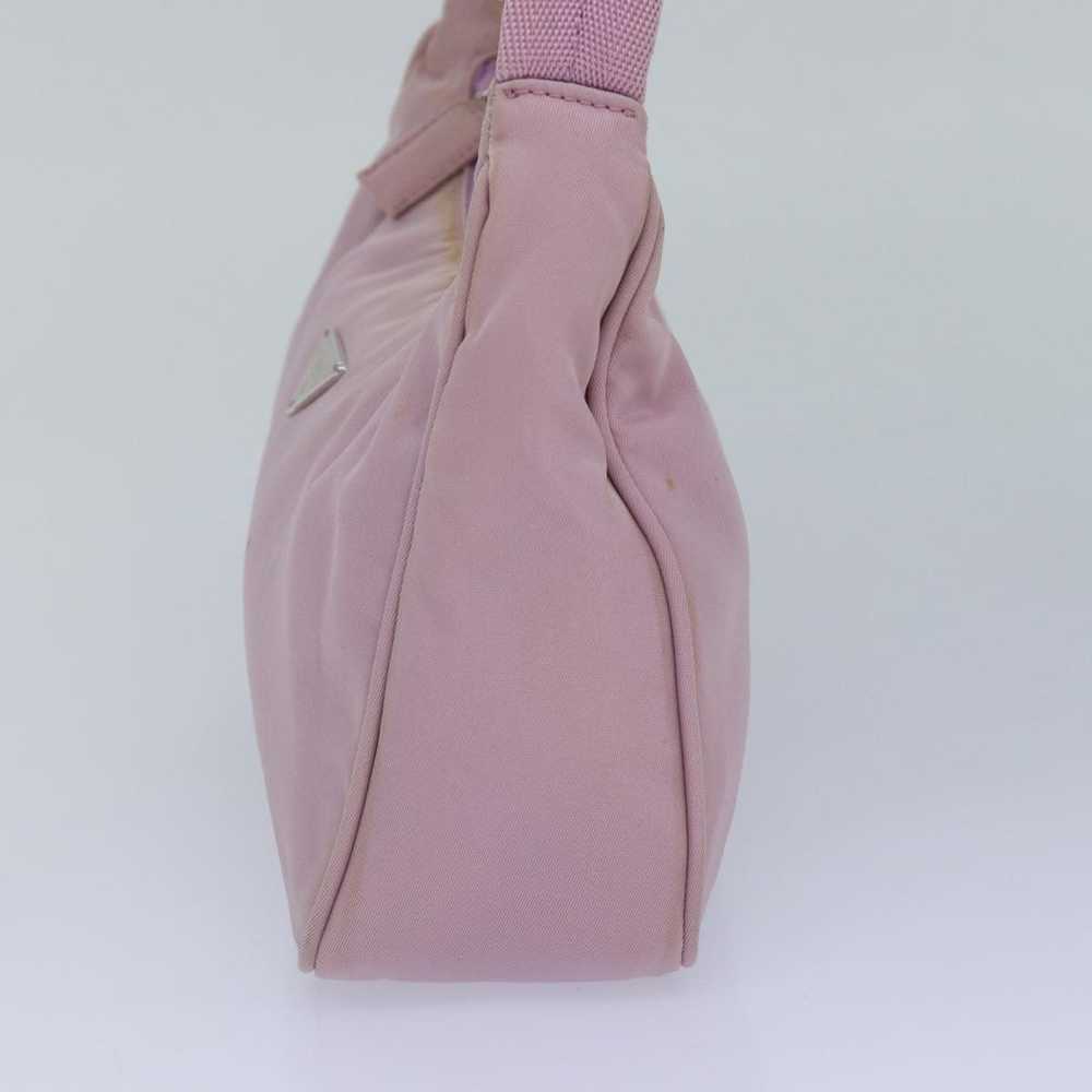 Prada Tessuto Pink Synthetic Handbag (Pre-Owned) - image 3