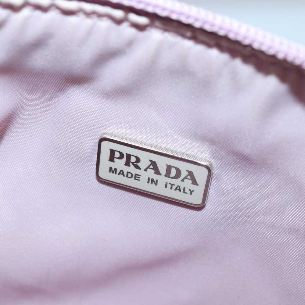 Prada Tessuto Pink Synthetic Handbag (Pre-Owned) - image 9