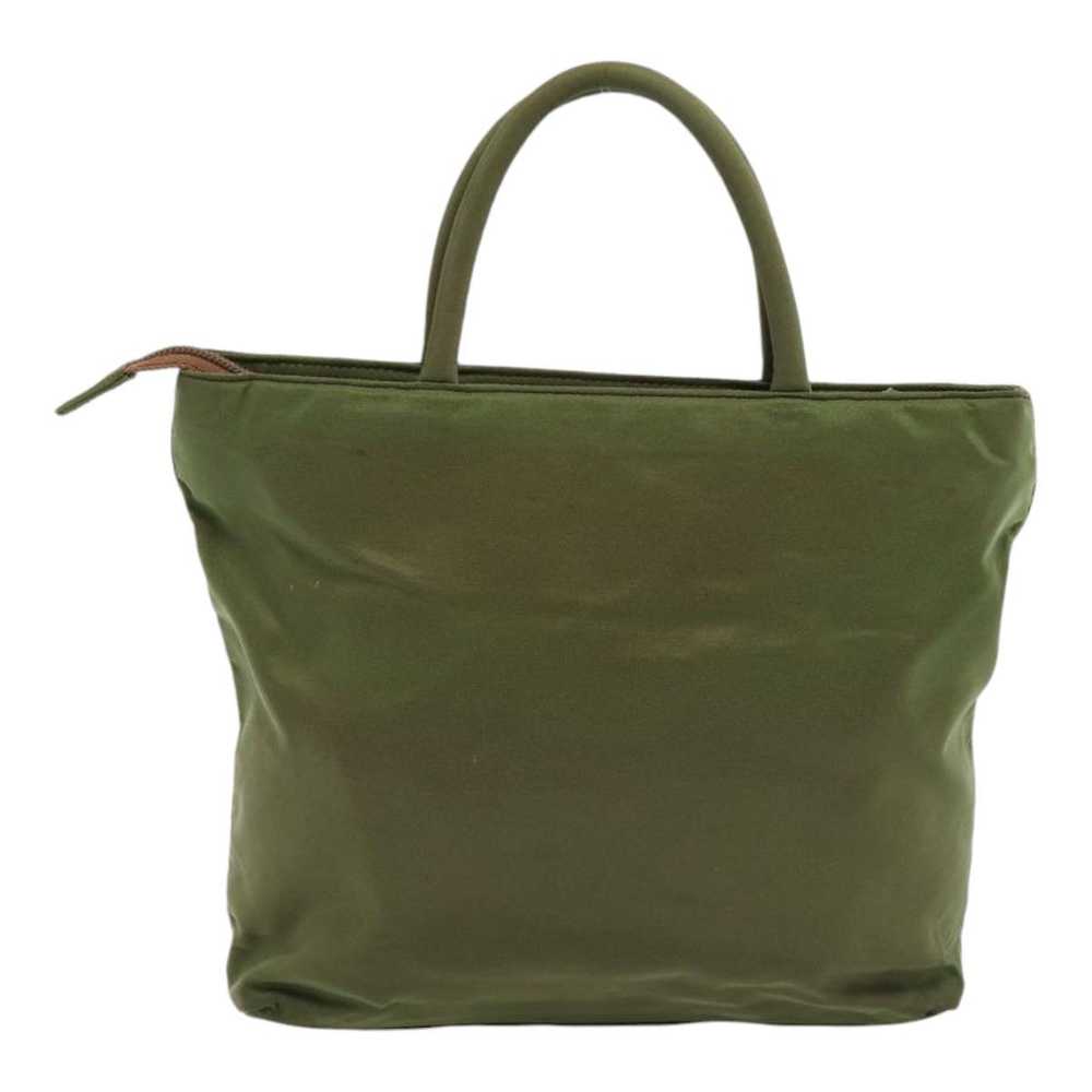 Prada Tessuto Khaki Synthetic Handbag (Pre-Owned) - image 2