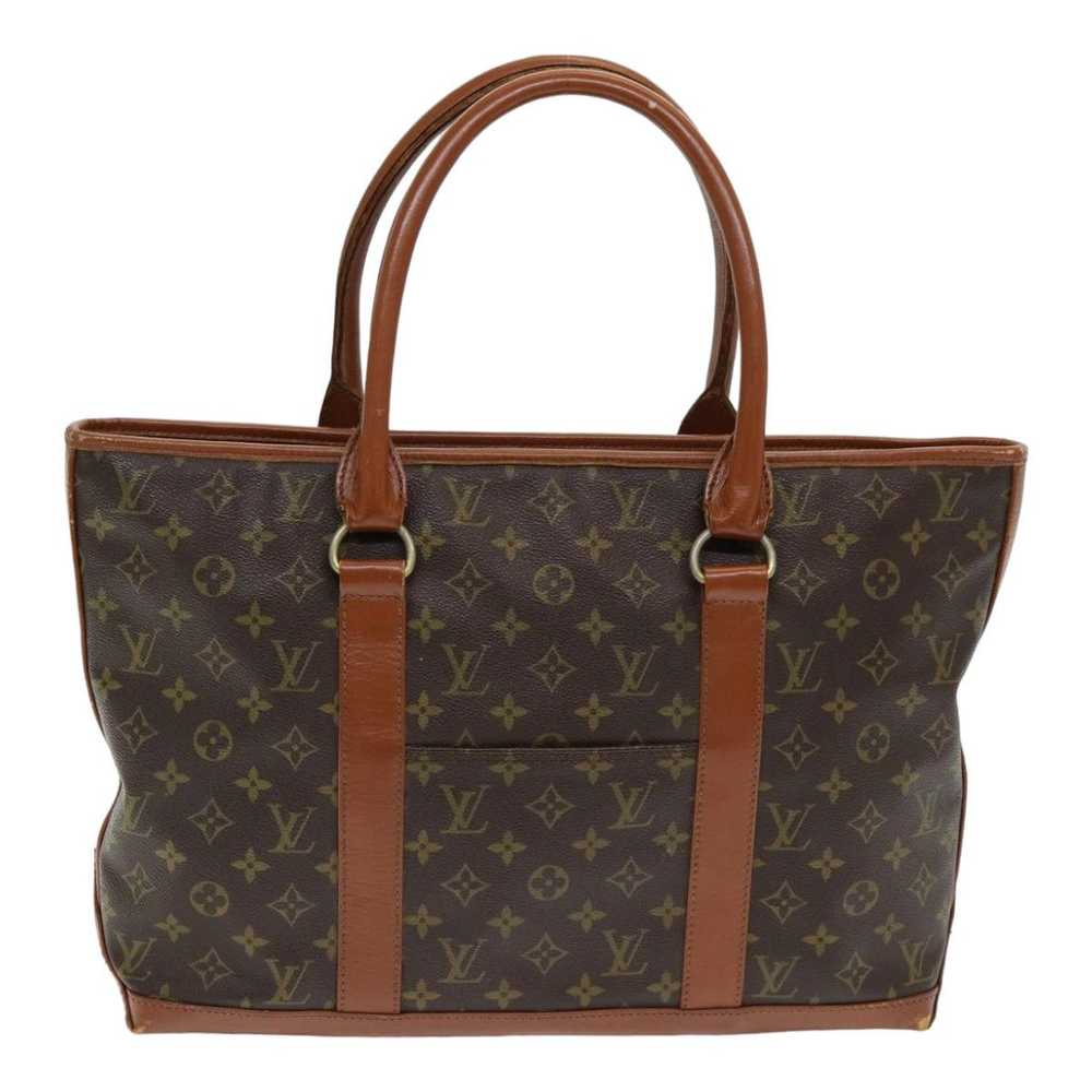 Louis Vuitton Weekend Brown Canvas Tote Bag (Pre-… - image 1