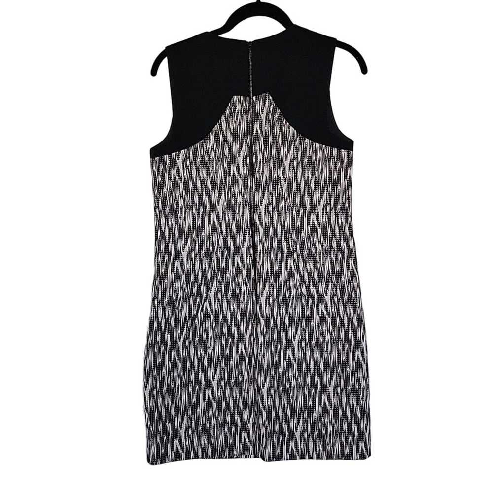 Trina Turk Blane Sleeveless Black White Ikat Dres… - image 2