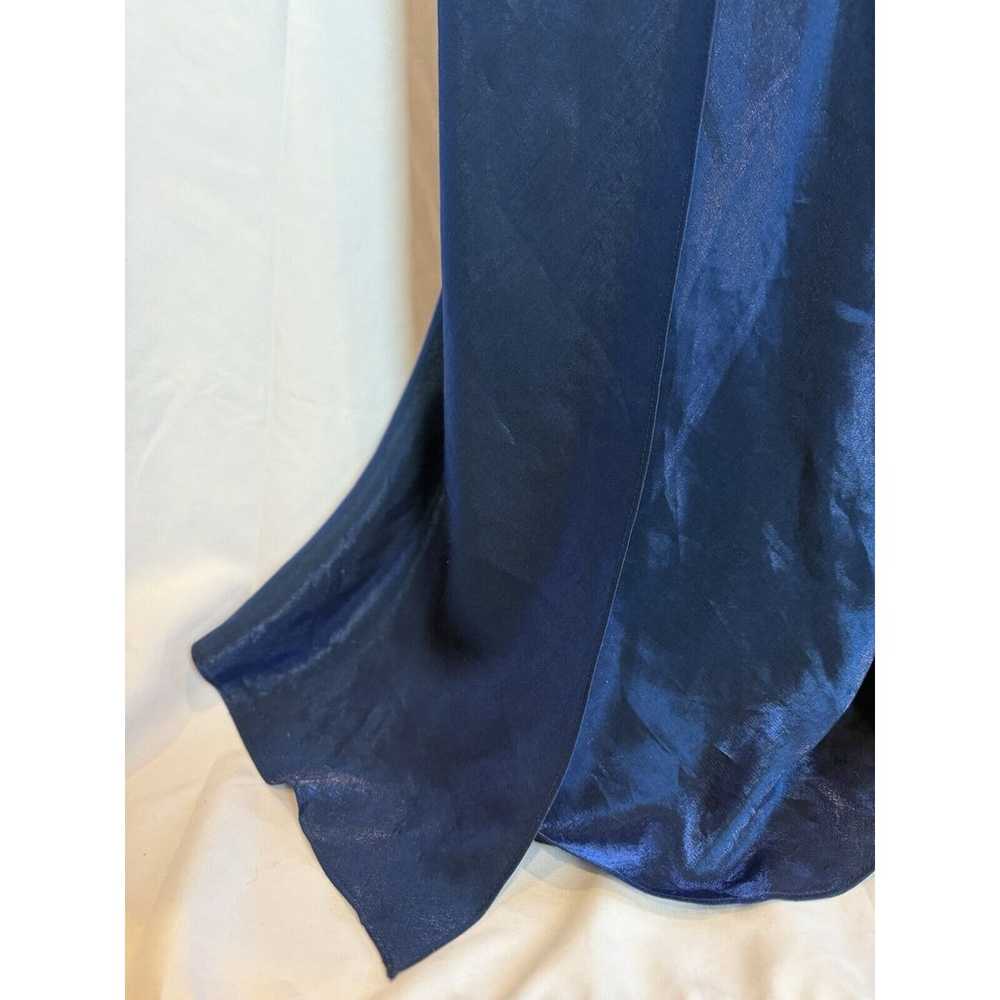 NIGHT WAY Dress Small 5/6 Formal Maxi Satin Sash … - image 5