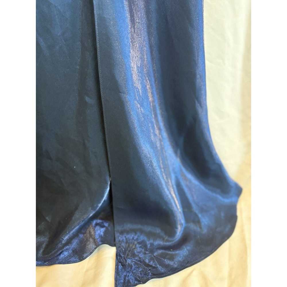 NIGHT WAY Dress Small 5/6 Formal Maxi Satin Sash … - image 6