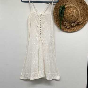 Anthropologie Cotton Gauze Boho  Sundress Cover-U… - image 1