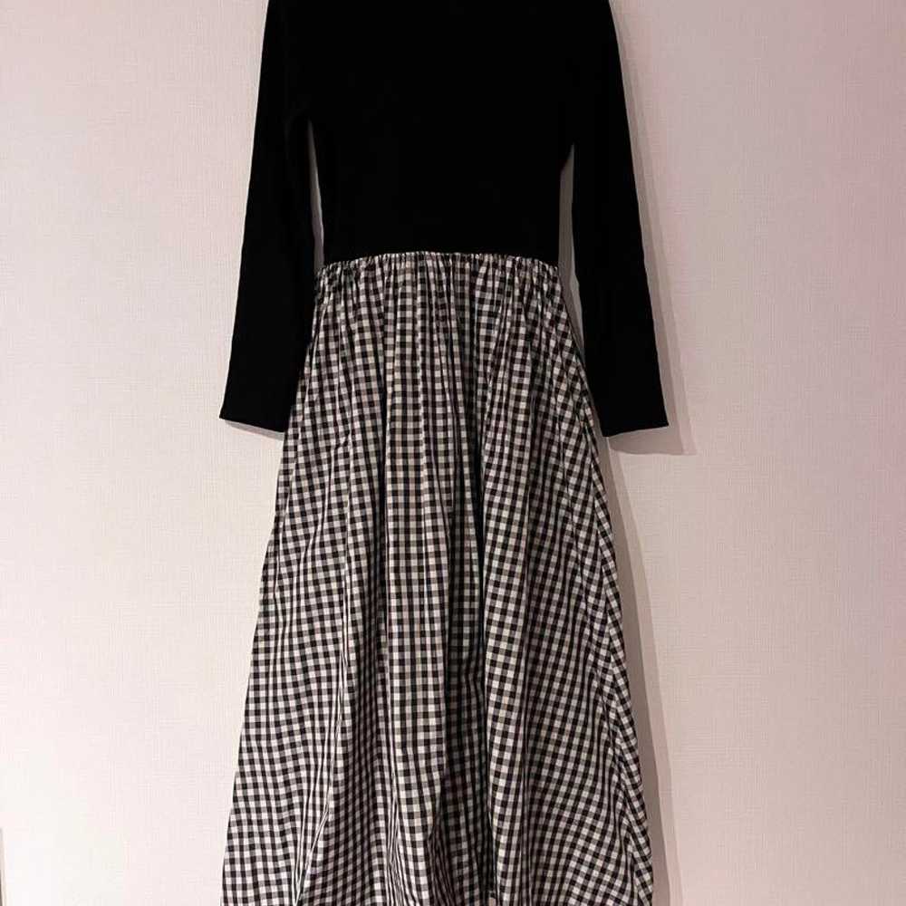 Mint condition United Arrows check long dress - image 2