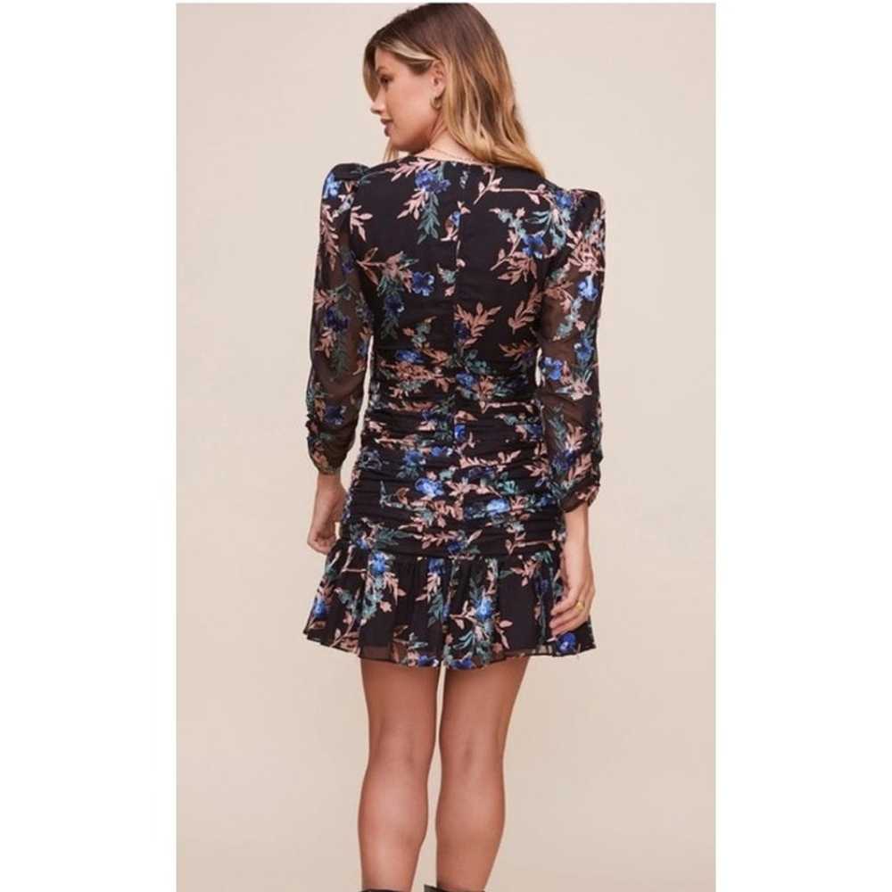 ASTR the Label Black Rosalind Floral Mini Dress, … - image 2