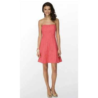 $328 Lilly Pulitzer Women 4 Island Coral Pink Vic… - image 1