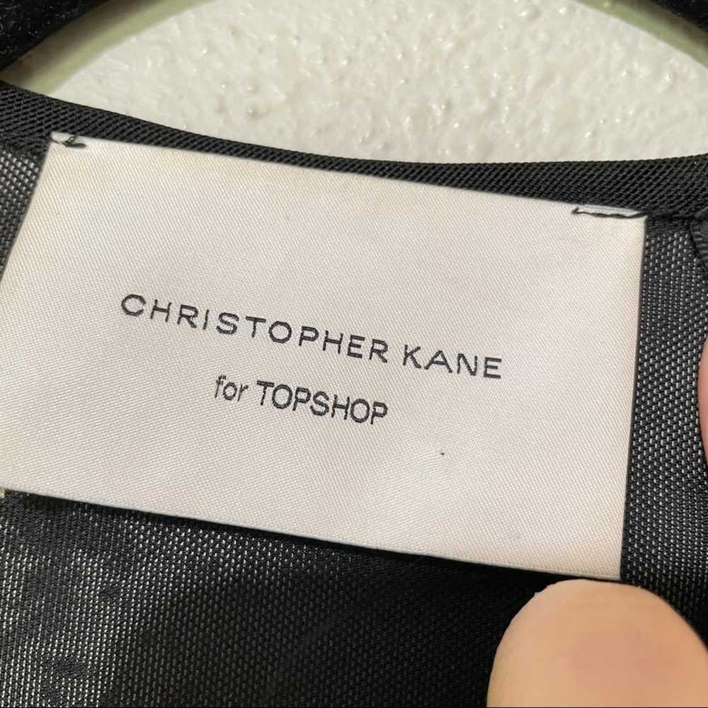 Christopher Kane X Topshop Rare Black Mirrored Mi… - image 3