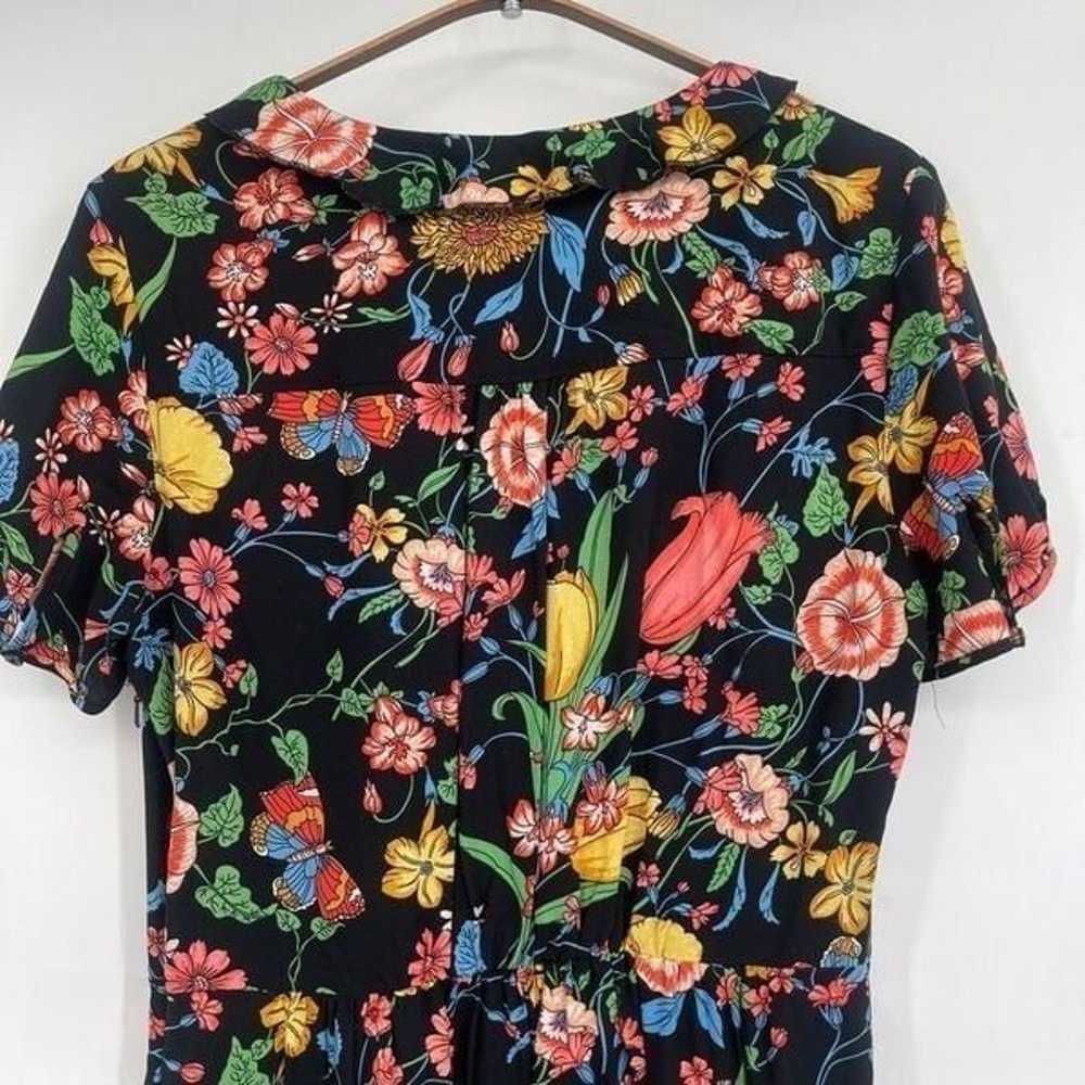 Anthropologie Maeve Multicolor Bloedel Floral But… - image 8