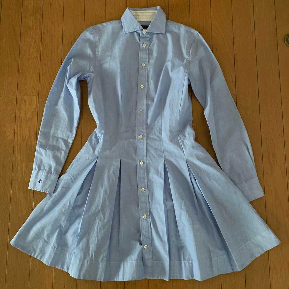 Ralph Lauren shirt dress Genuine article Excellen… - image 1