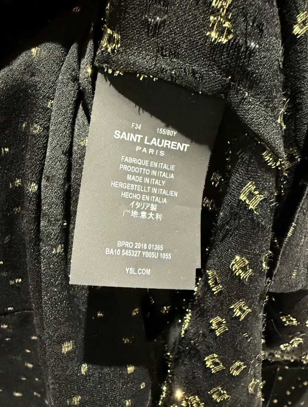 Saint Laurent Paris Saint Laurent Paris Silk ribb… - image 2