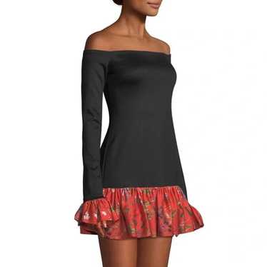 Alexis off shoulder Mini dress large - image 1