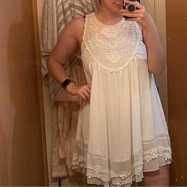 ALTARD State White lace dress size M