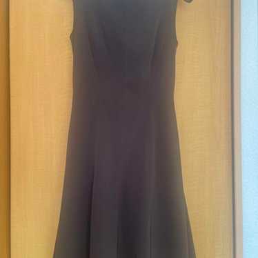 FOXEY NEW YORK Black Sleeveless Flared Dress