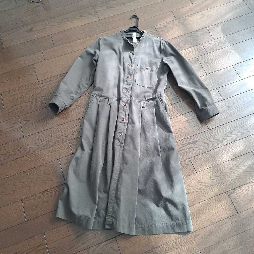 MHL. Gray Long Sleeve Dress - image 1