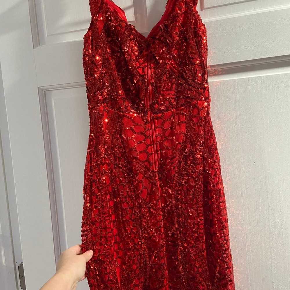 Red Prom /Evening/ Holiday Dress- Windsor - image 3